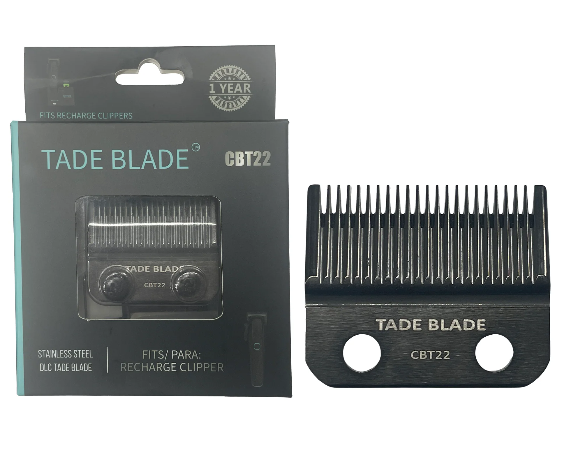 TADE BLADE BRAND FOR RECHARGE CLIPPER BLADE-CBT22 - Image 7
